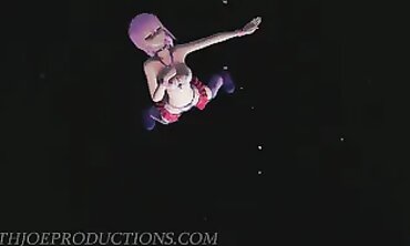 MMD Pinkish Misaka Donut Crevice Animation
