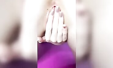 Blonde Amateur Jerks Off On A Yoga Mat