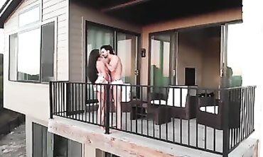 Jollapr Enjoys a Romantic Sunset Orgasm in the Texas Hill Country