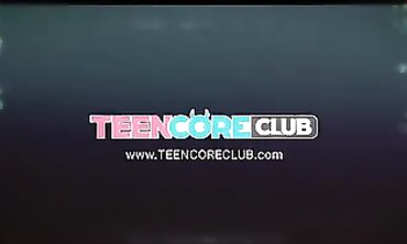 College Girl Gets Roughly Plowed in a Threesome