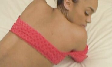 Adicktion Attempts To Mouth This Giant Dark-Hued Dick But Her Muff Does It Nicer