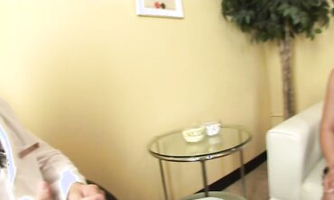 Chinese Starlet Mya Luanna Needs Jizz-Shotgun From The Medic