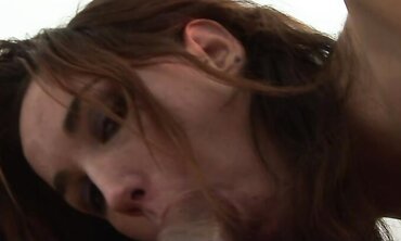 Steph Is A Lost Soul As She Gulps A Xxl Ebony Meatpipe two