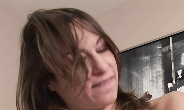 Amber Rayne Takes A Dark-Hued Pecker Inwards Of Her Arse And An Assfuck Internal Cumshot Too two