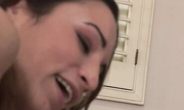 Amber Rayne Takes A Dark-Hued Pecker Inwards Of Her Arse And An Assfuck Internal Cumshot Too two