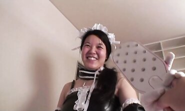 Young doll slapped her bf with a crop and then boned rigid two