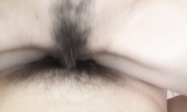 Bony Japanese Gets Furry Cooch Toyed With