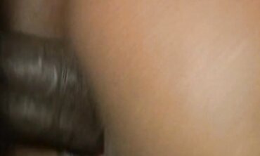 Skyy Dark-Hued Is A Nasty Ebony Alley Cat