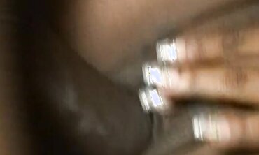 Skyy Dark-Hued Is A Nasty Ebony Alley Cat