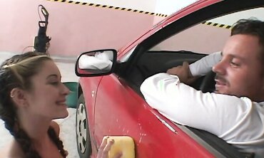 Yvonne Glides His Man Rod Deep Into Her Teenage Twat