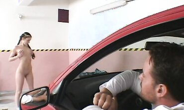 Yvonne Glides His Man Rod Deep Into Her Teenage Twat