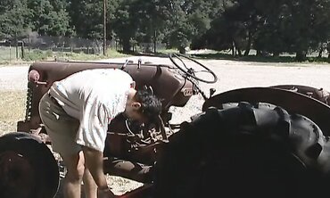 Aurora Snow Gets Romped By 2 Farm Mitts
