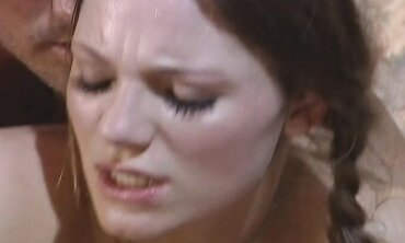 Aurora Snow Gets Romped By 2 Farm Mitts