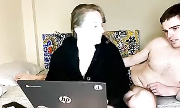Webcam Lovers Fuck in Lingerie