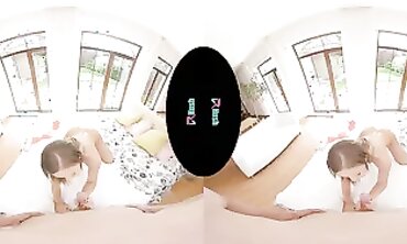 Tina Kay Gets Anal VR Action in Bikini