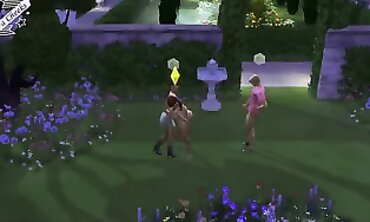 Crimson and AC Share a Naughty Threesome with Their Curious Roommate