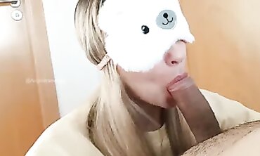 My Sister Gives My BF a Deepthroat Blowjob