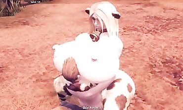 Bovaur Cowgirl Fuck-a-thon: Breeders of the Nephelym