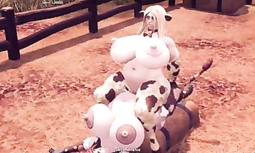 Bovaur Cowgirl Fuck-a-thon: Breeders of the Nephelym