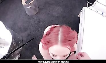 Brighton Bombshell's First On-Camera Practice