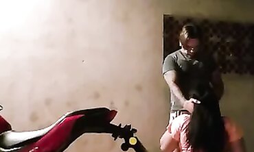 Latina BBW Garage Sex With Huge Ass