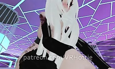 POV: VRHottie Rides Your Face with Thicc Hips and Big Tits
