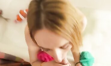 Queen Next Door Sucks Huge Cock and Faces Creampie
