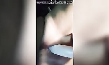 POV Skinny Russian Girl Uses Vibrator in Car After Work