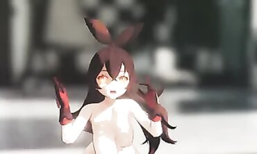 MMD R18: Amber's Big Ass & Tits Group Fetish