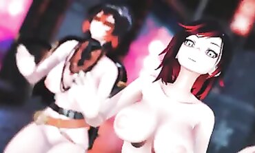 Halloween Exclusive: Busty Sandy-Haired Vampire BJ in MMD