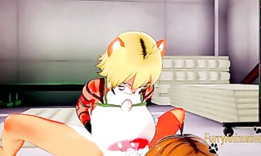 Hairy Anime: Tiger Fox Yiff