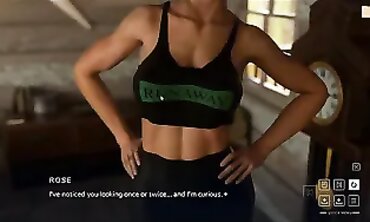 Rose Gets Banged in Gym Clothes