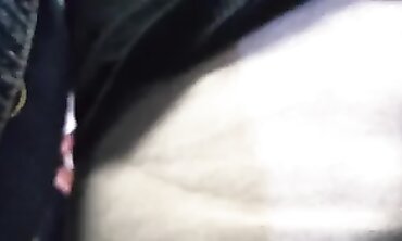 Massive Ebony Booty Gets Caressed