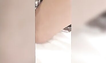 Mayuka in college girl Checkered Skirt POV Creampie