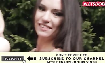 Nataly Gold and Luna Melba in a Kinky Group Sex Romp