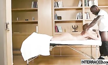Paulina Soul Gets Anal Interracial Massage