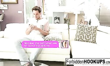 Step-Sibling Smashing After a Pizza Delivery
