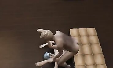 Stepbro Helps Grandpa Screw Granny In 3D Game