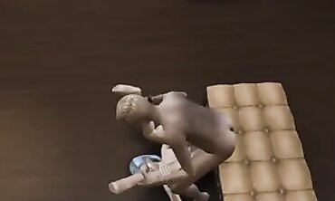 Stepbro Helps Grandpa Screw Granny In 3D Game