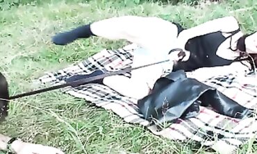 Blonde MILF Bondage and Foot Fetish Hardcore