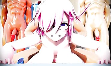 MMDshare: Busty Group Orgy in Skyrim