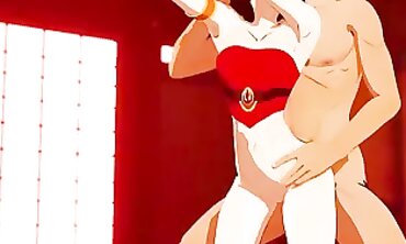 Brunette Azula Avatar in Rough Sex