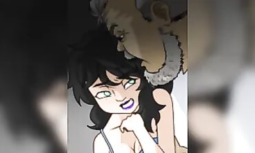 Hotwife Anime Girl Cheats With Her Elderly Boss
