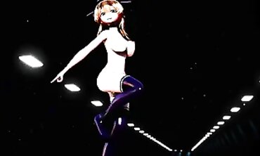 Prinz Eugen MMD: Rough Outdoor Group Sex with Goth