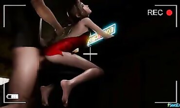 Aerith Gets Lucky With A Stranger In A Pub | FF7 Remake
