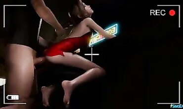 Aerith Gets Lucky With A Stranger In A Pub | FF7 Remake
