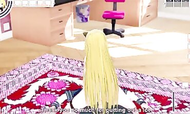 Koikatsu Soiree: Golden Darkness Threesome Party