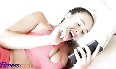 Briana Banderas Gets Double Penetrated In A Sporty Bedroom