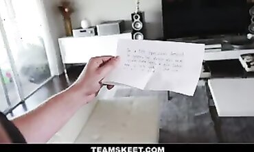 Petite Liv Wild in Leprechaun Costume Gets Deepthroat and Rough Sex