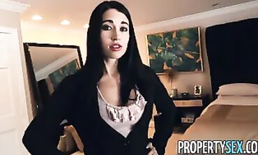 PropertySex Rocket Scientist Nails Cutie Real Estate Agent